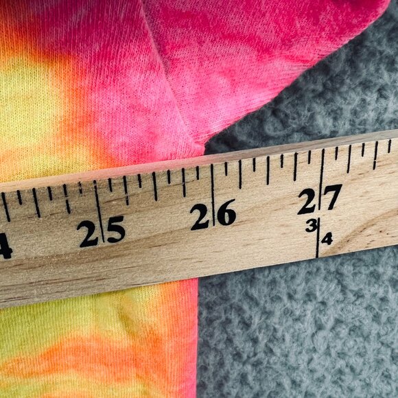 St Augustine Alligator Farm Mens Shirt 3XL Purple Pink Tie Dye Peace Love Gators - Picture 8 of 10